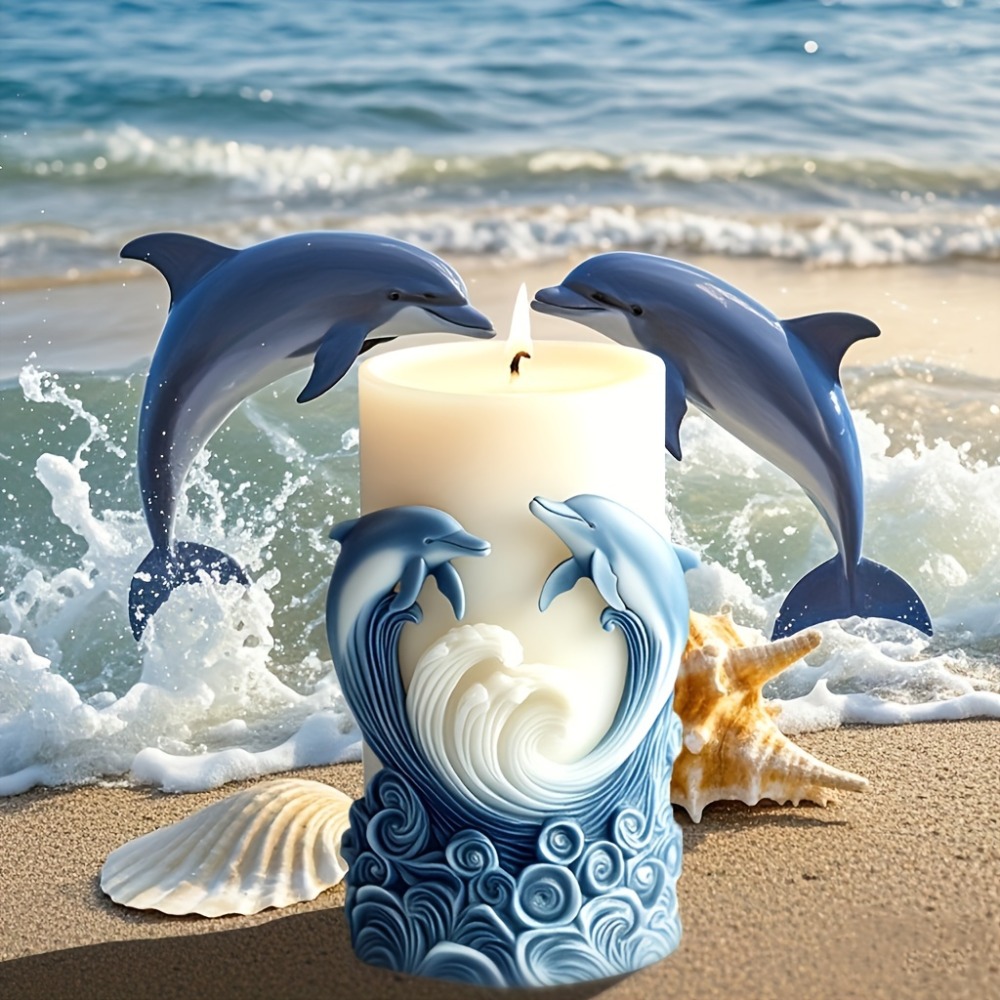 Ocean Theme Silicone Candle Mo - Resin Ocean Wave Mold review and price