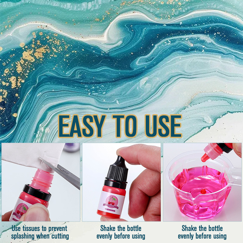 Epoxy Resin Color Pigment 24 V - Gold Foil Flakes review and price