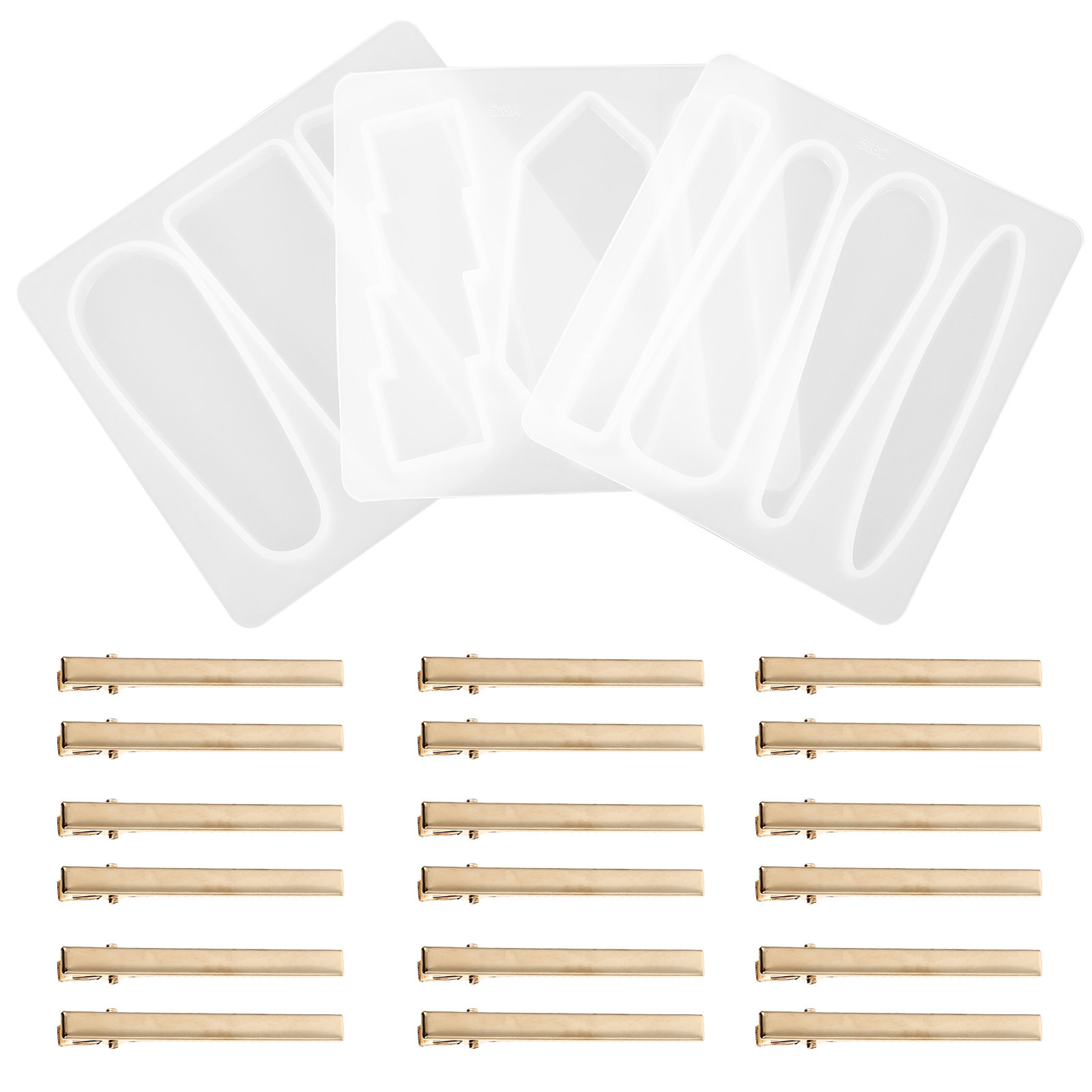 1Set Silicone Hair Clips Mold  - Resin Crafts Diy review and price