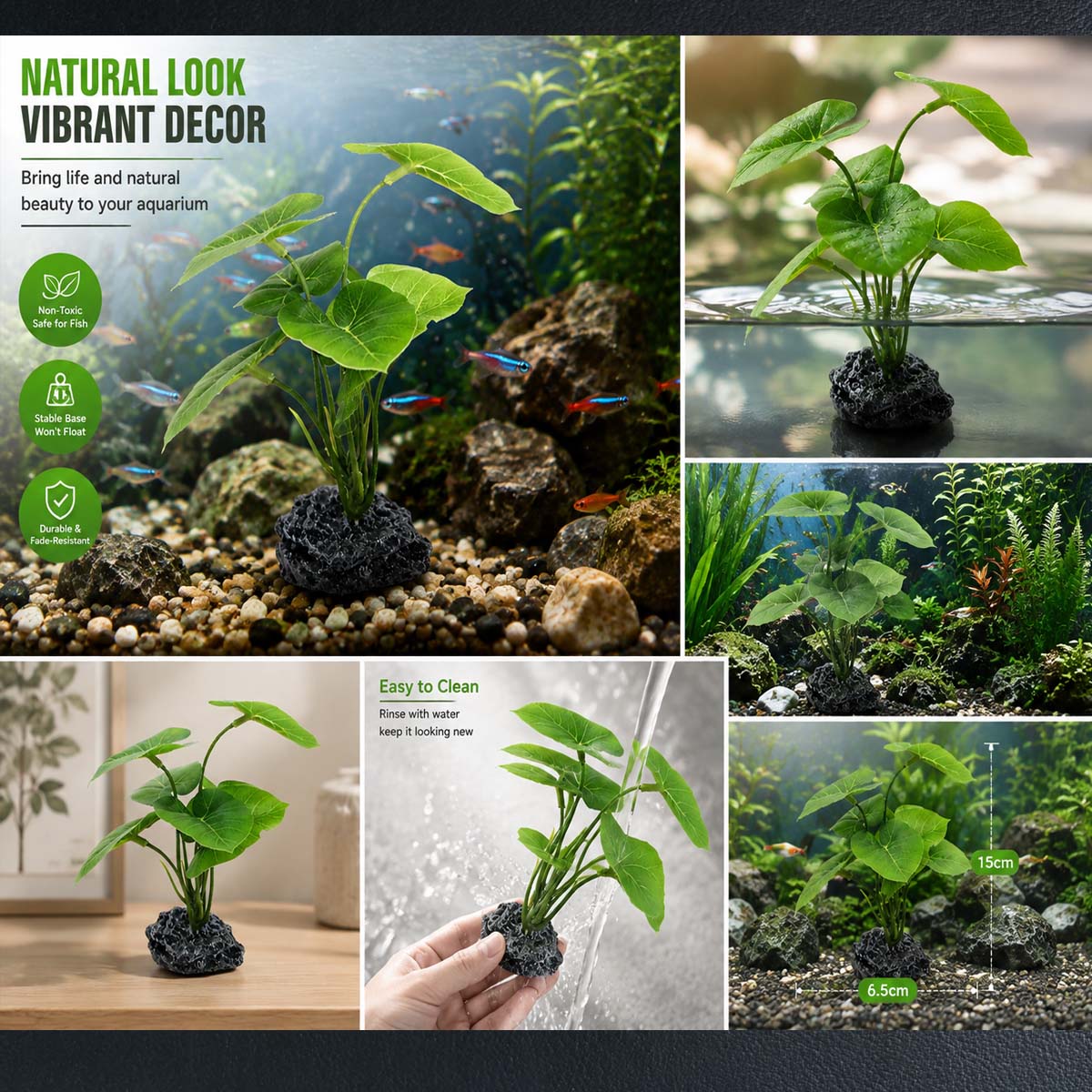 1pc Aquarium Simulation Plant  - Terrarium Moss Art review and price