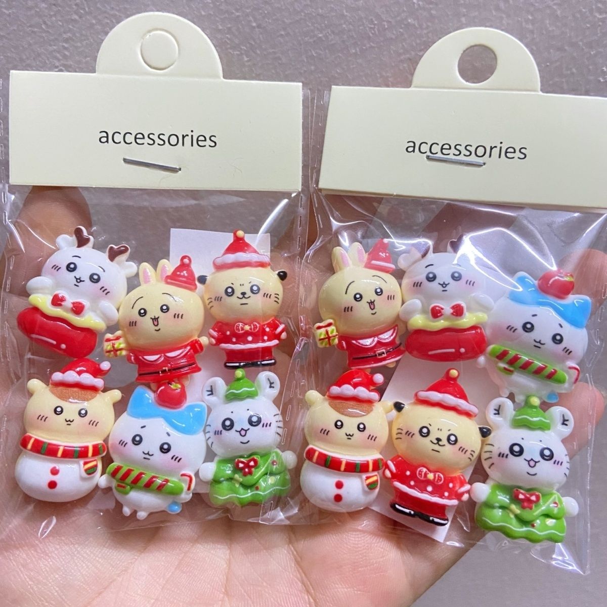 hristmas Solid Color Chiikawa  - Resin Crafts Diy review and price