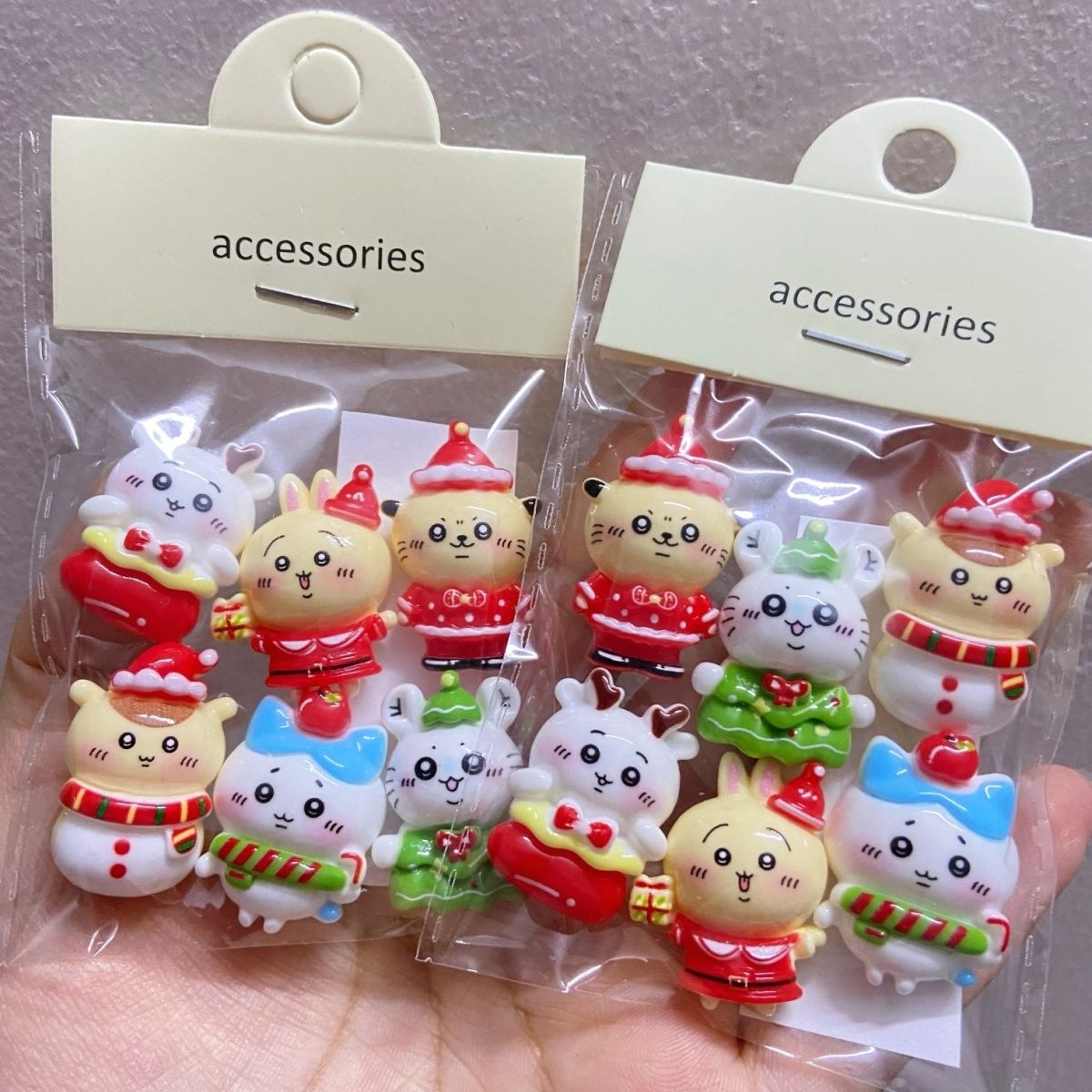 hristmas Solid Color Chiikawa  - Resin Crafts Diy review and price