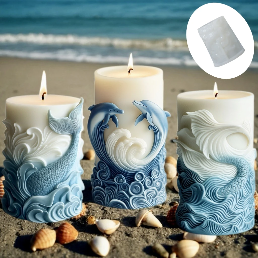 2024 ocean wave foam cylindric - Resin Ocean Wave Mold review and price