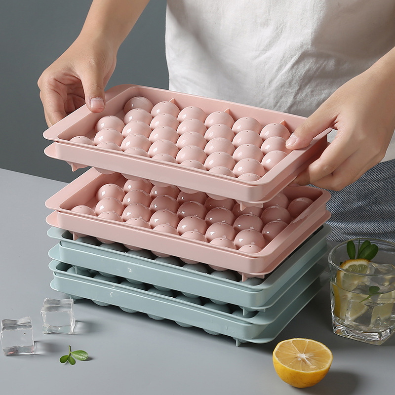 3D Round Ice Cube Tray with Li - Coaster Mold Round review and price