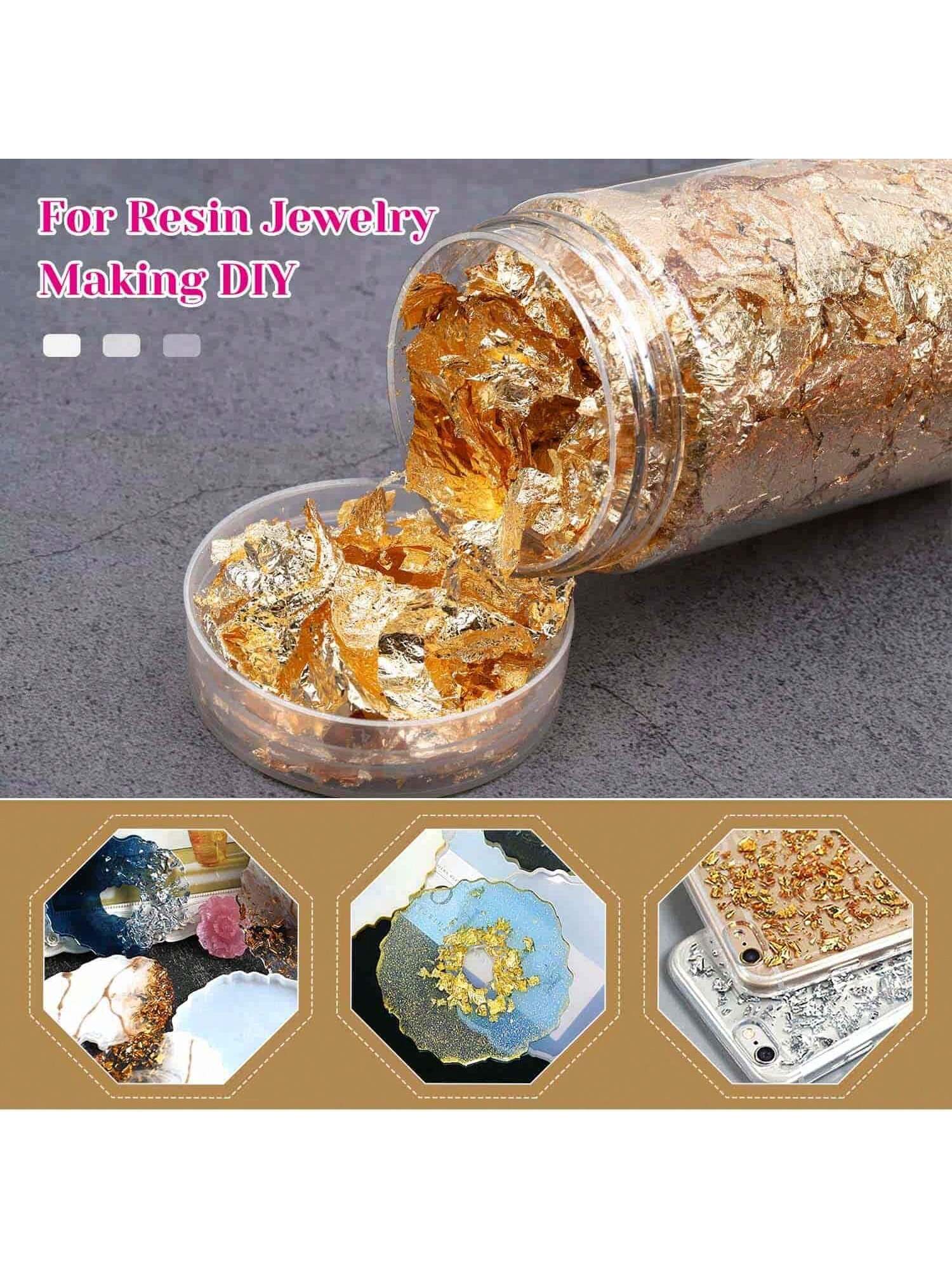 Gold Flakes, Gold Leaf Cake De - Gold Foil Flakes review and price