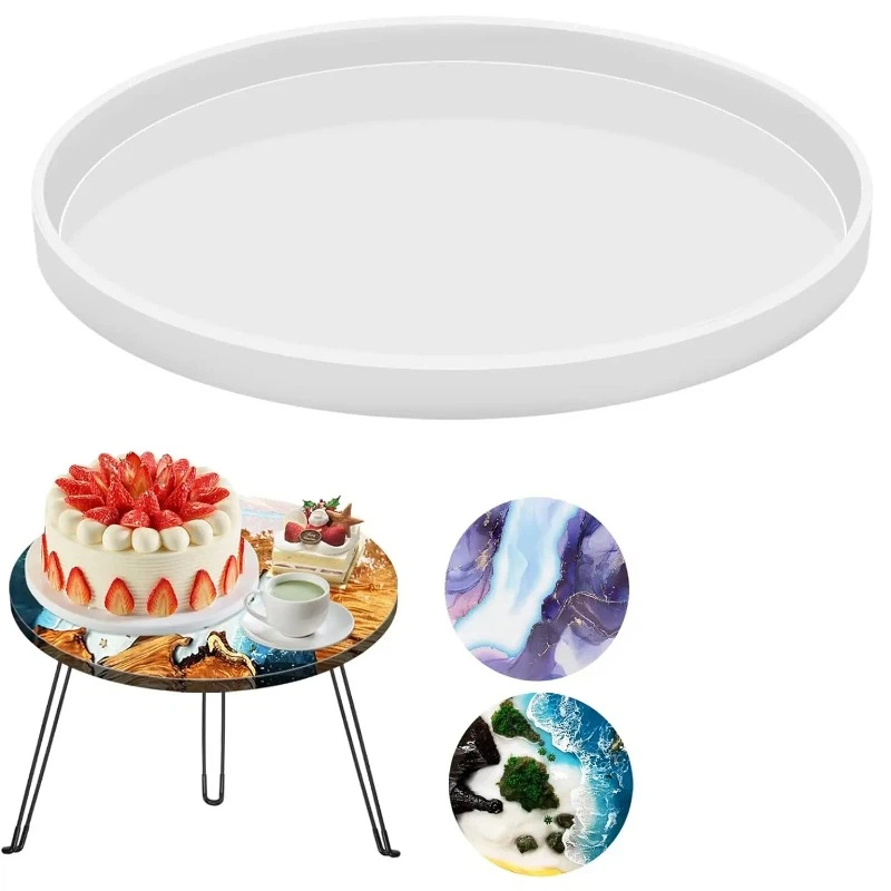 Round Epoxy Table Resin Molds, - Coaster Mold Round review and price