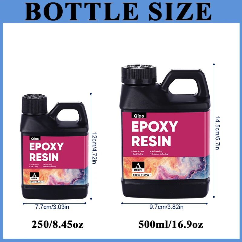 500ml/1000ml Epoxy Resin Kit C - Gold Foil Flakes review and price