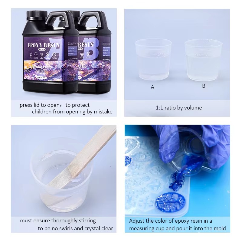 Easy Mix 1:1 Epoxy Resin Kit C - Serving Tray Mold review and price