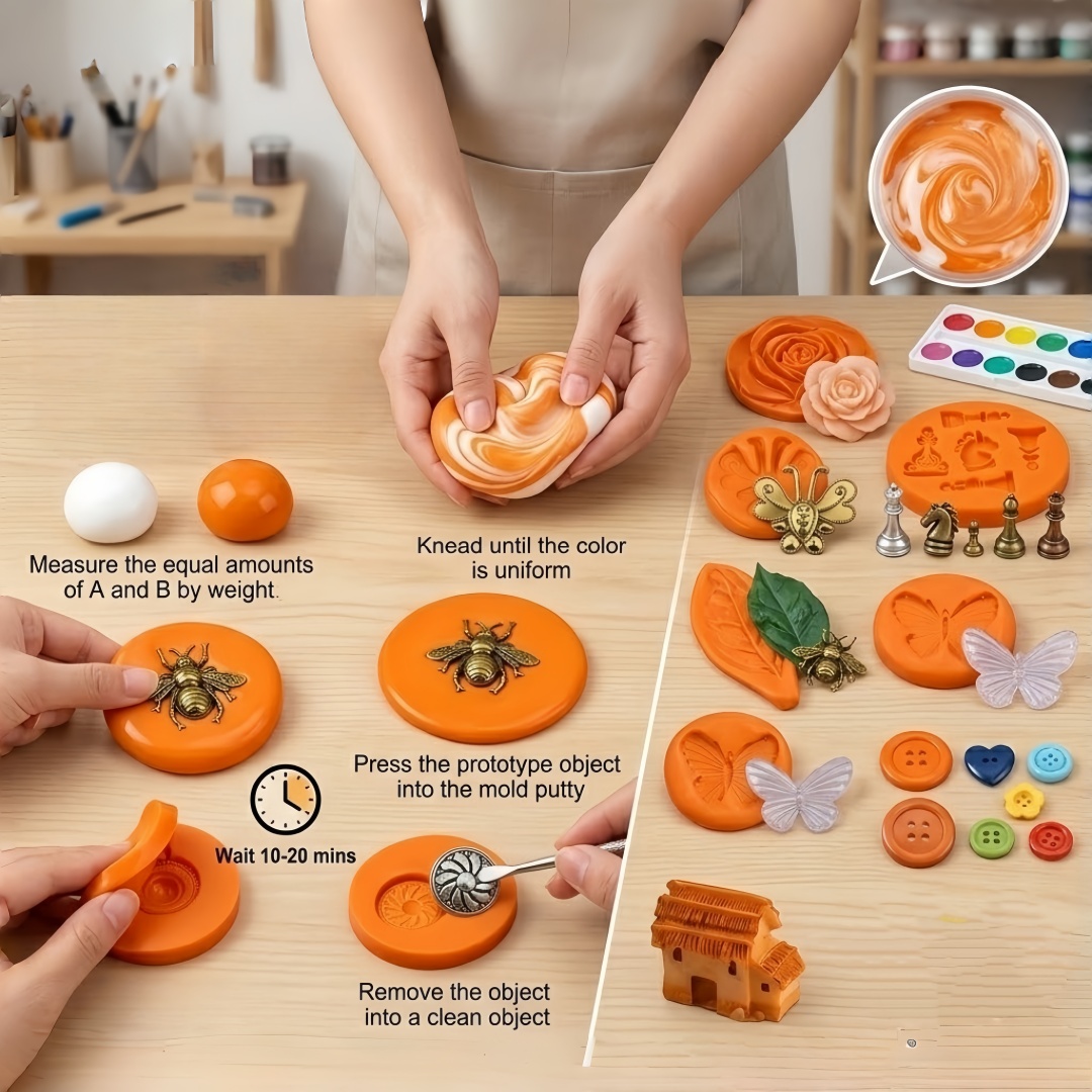 Silicone Putty DIY Crafting Se - Resin Craft Kit review and price