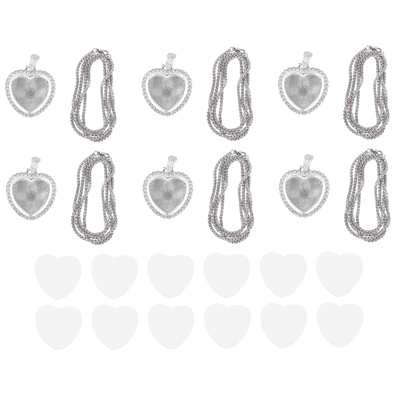 FAST-48Pcs Sublimation Rhinest - Bezels Set Pendant review and price