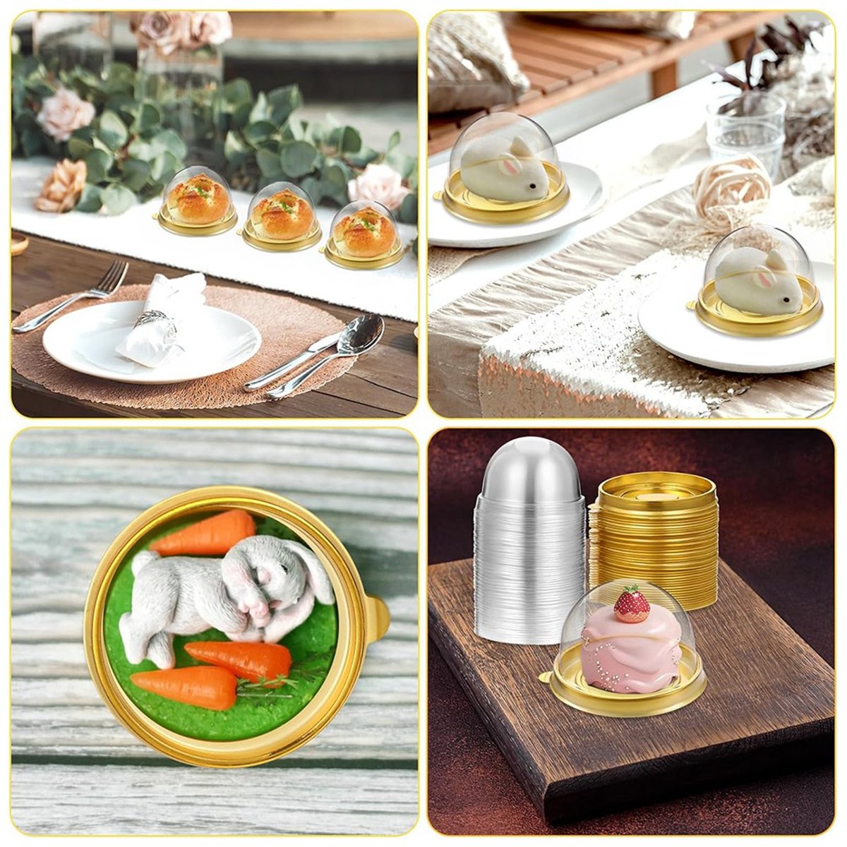 New Charcuterie Domes with Lid - Dome Mold Clear review and price
