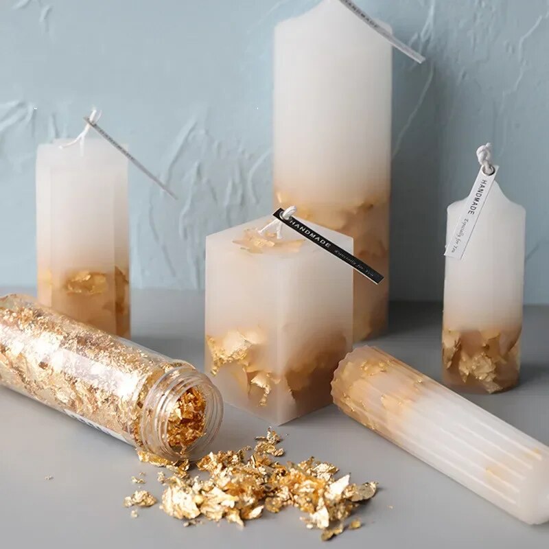 2g/1g Metallic Foil Flakes Gol - Gold Foil Flakes review and price