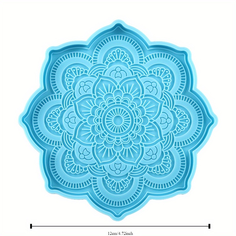 Mandala Coaster Silicone Mold  - Coaster Mold Round review and price