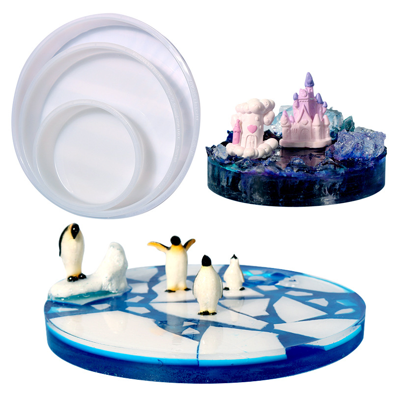 Large Round Tray UV Resin Mold - Coaster Mold Round review and price