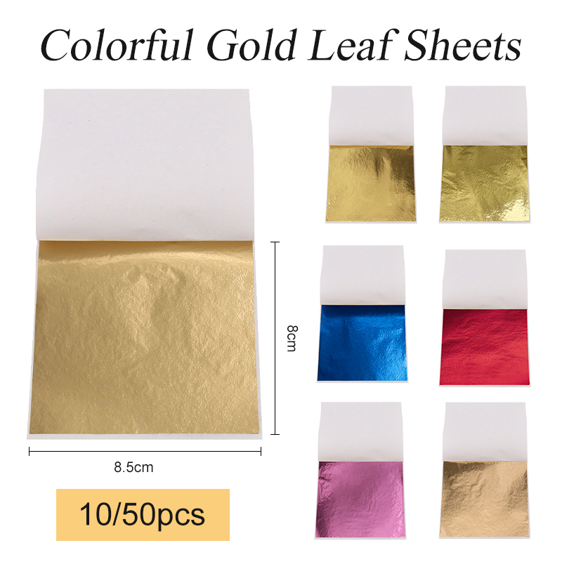 8x8.5cm Taiwan Imitation Gold  - Gold Foil Flakes review and price