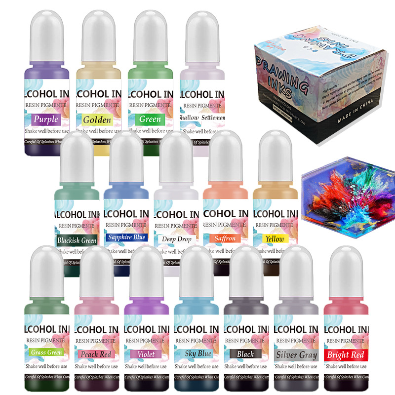 A Set Ink Alcohol Resin Pigmen - Resin Dye Alcohol review and price